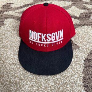 Red NoFksGiven Hat
